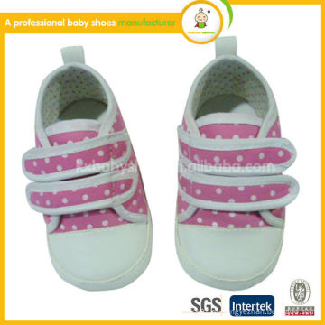 Bonito casual style baby girl shoes canvas boa qualidade 2014